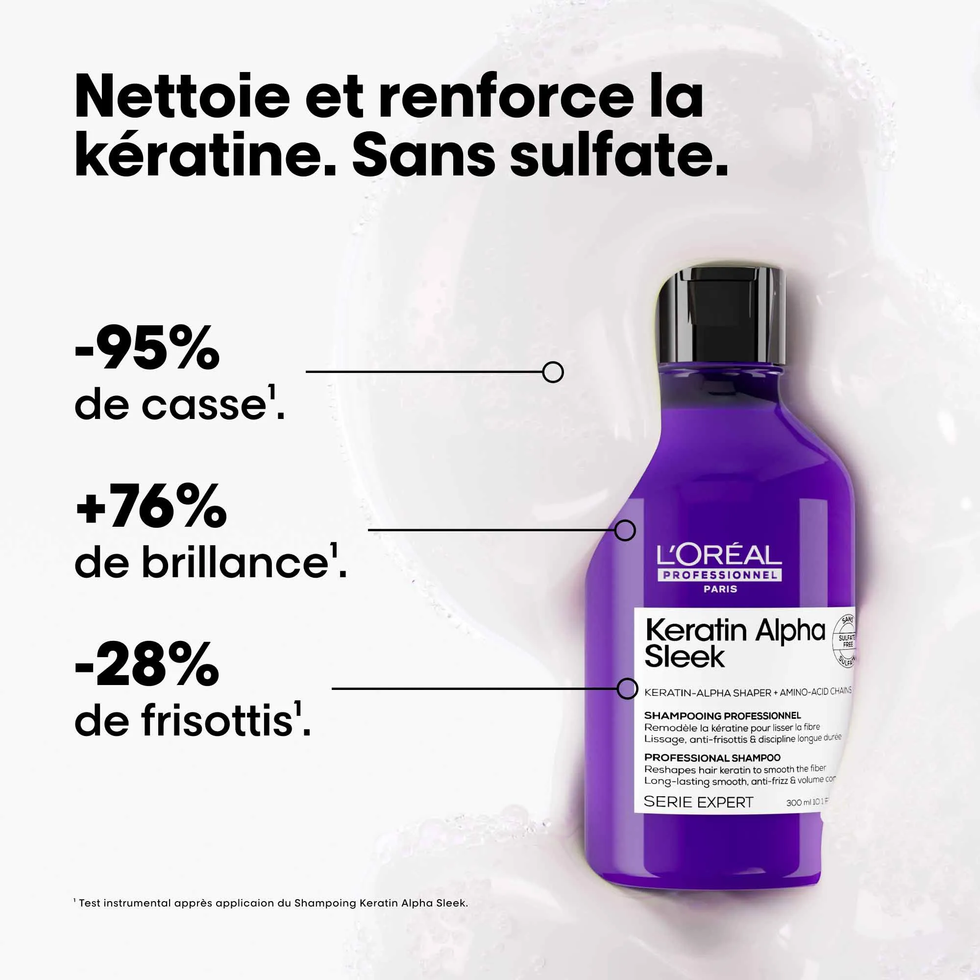 L'Oréal Professionnel Keratin Alpha Sleek Shampoo Refill