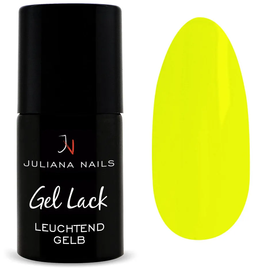 Juliana Nails Vernis Gel Tons fluos - Jaune vif