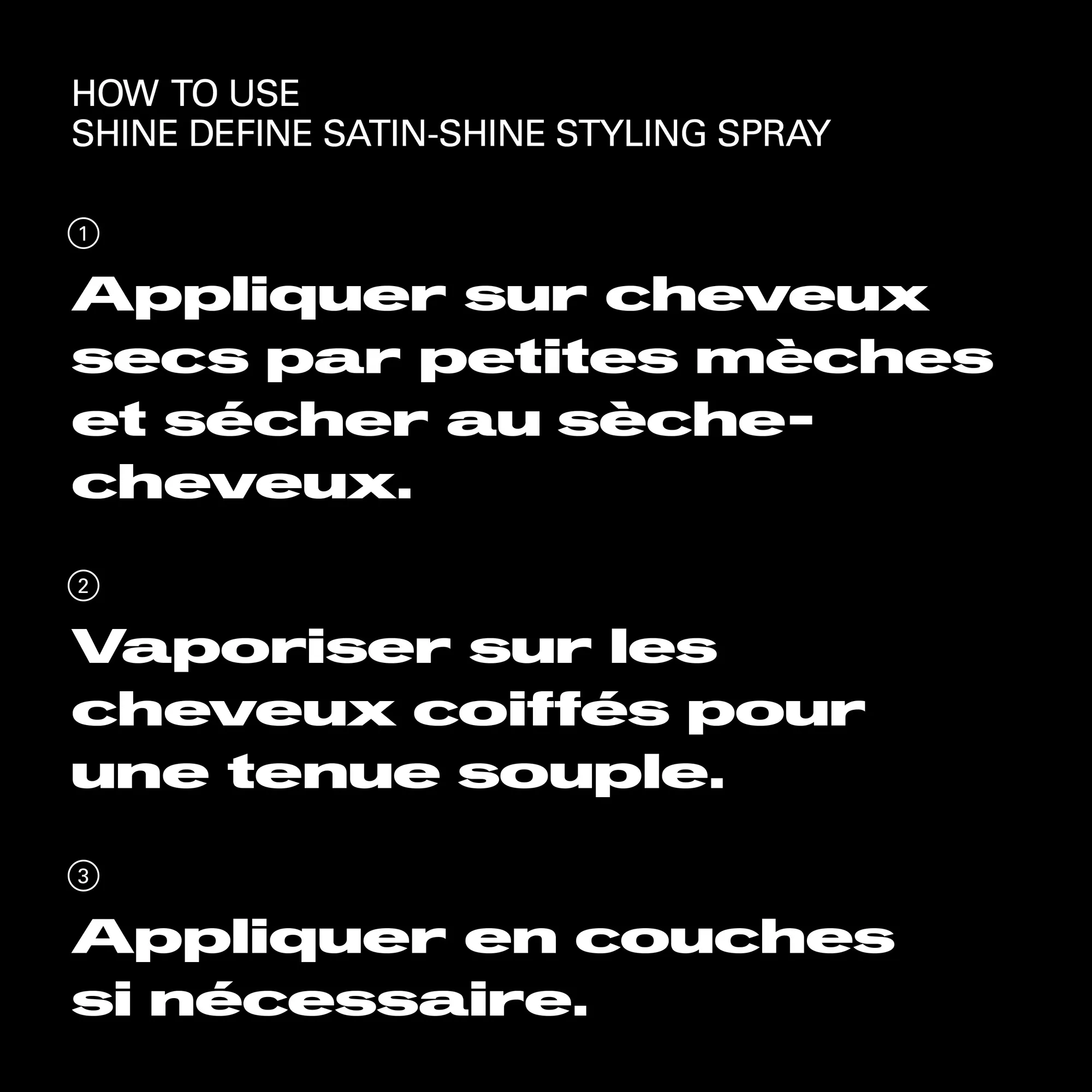 Sebastian Shine Define Satin-Shine Spray de coiffage