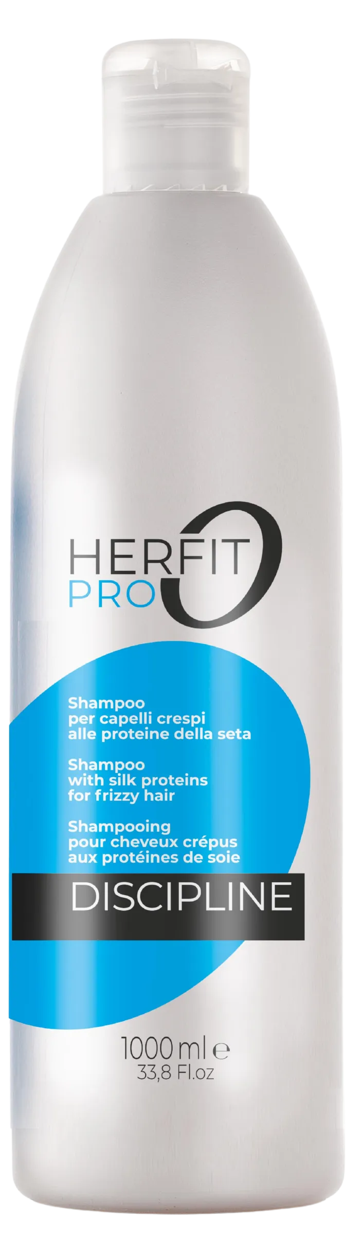 Shampoing Xanitalia Herfit Pro pour cheveux frisés avec des protéines de soie