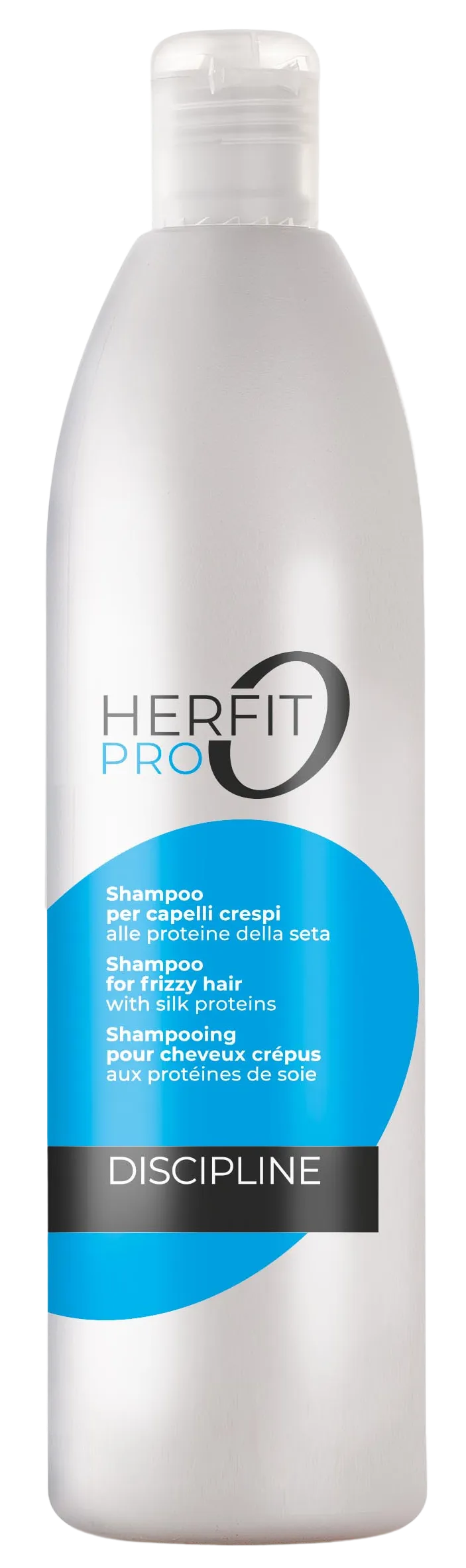 Shampoing Xanitalia Herfit Pro pour cheveux frisés avec des protéines de soie