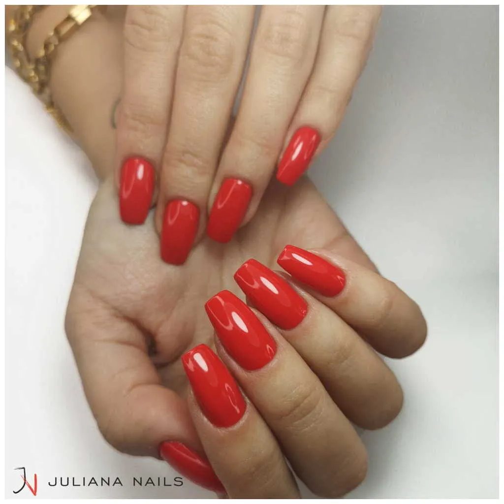 Juliana Nails Gel Lack teintes rouges