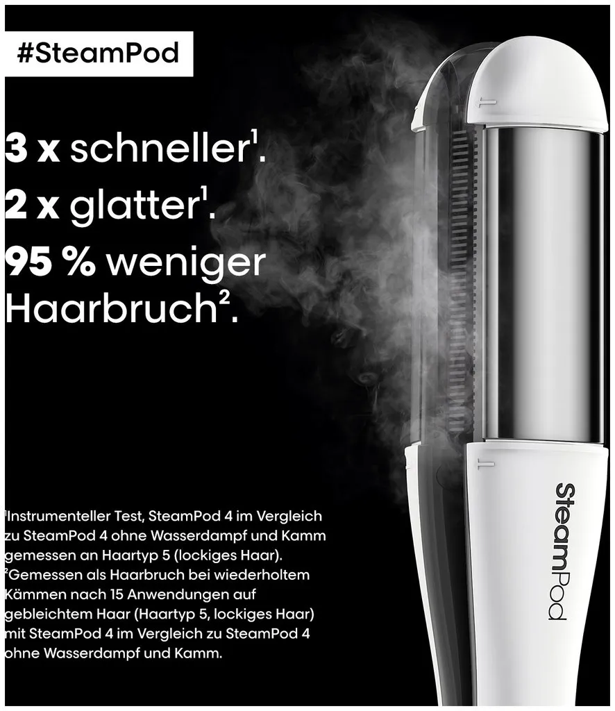 L'Oréal Steampod 4.0 Lisseur professionnel tout-en-un