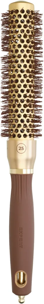 Olivia Garden Expert Blowout Speed Wavy Bristles Gold & Brown - 25 mm
