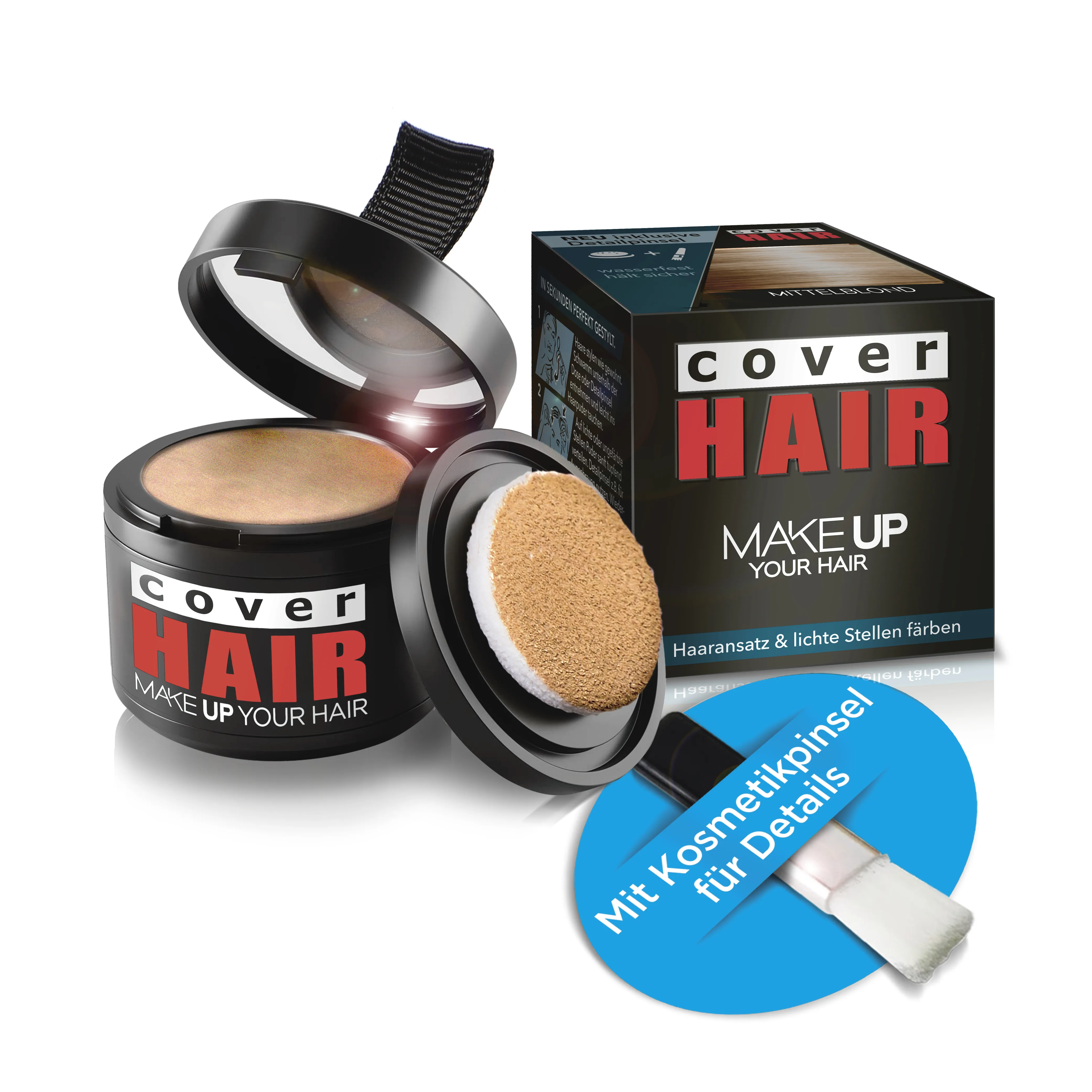 Cover Hair Make Up Your Hair Poudre pour racines - Blond foncé