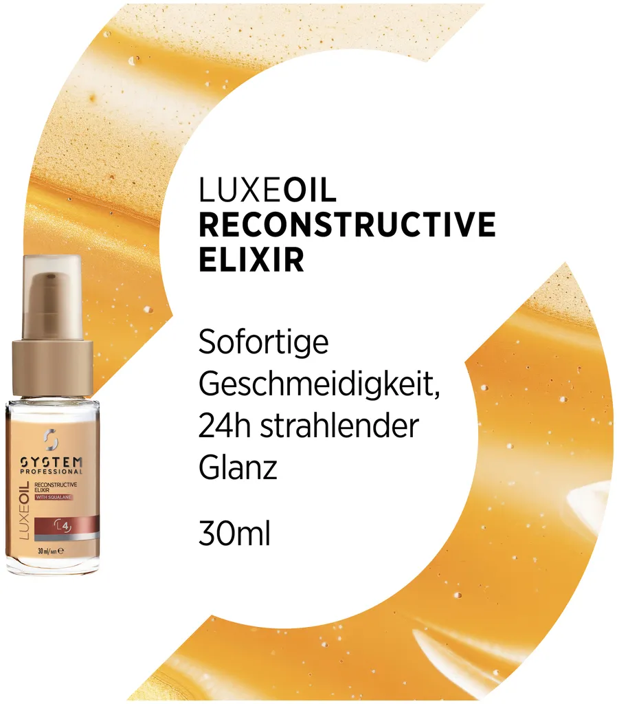 System Professional Lipid Code LuxeOil Élixir réparateur