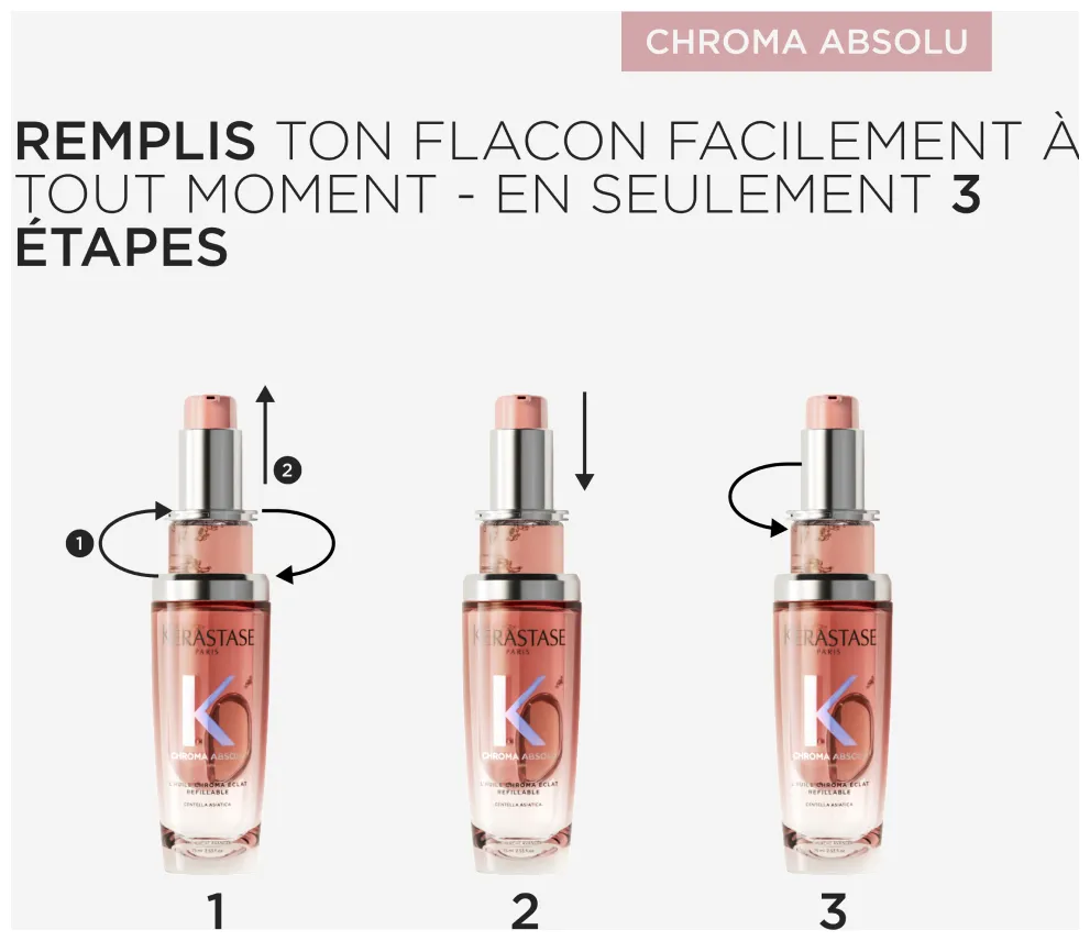 Kérastase Chroma Absolu L'Huile Chroma Éclat Refillable