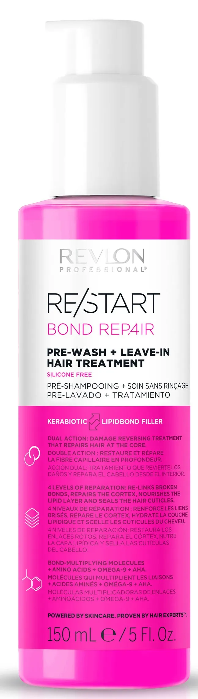 Revlon Professional Re/Start BOND REPAIR Pré-lavage + Soin capillaire sans rinçage