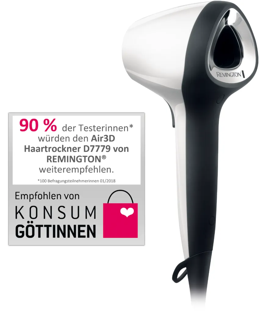 Remington AIR 3D D7779 Sèche-cheveux