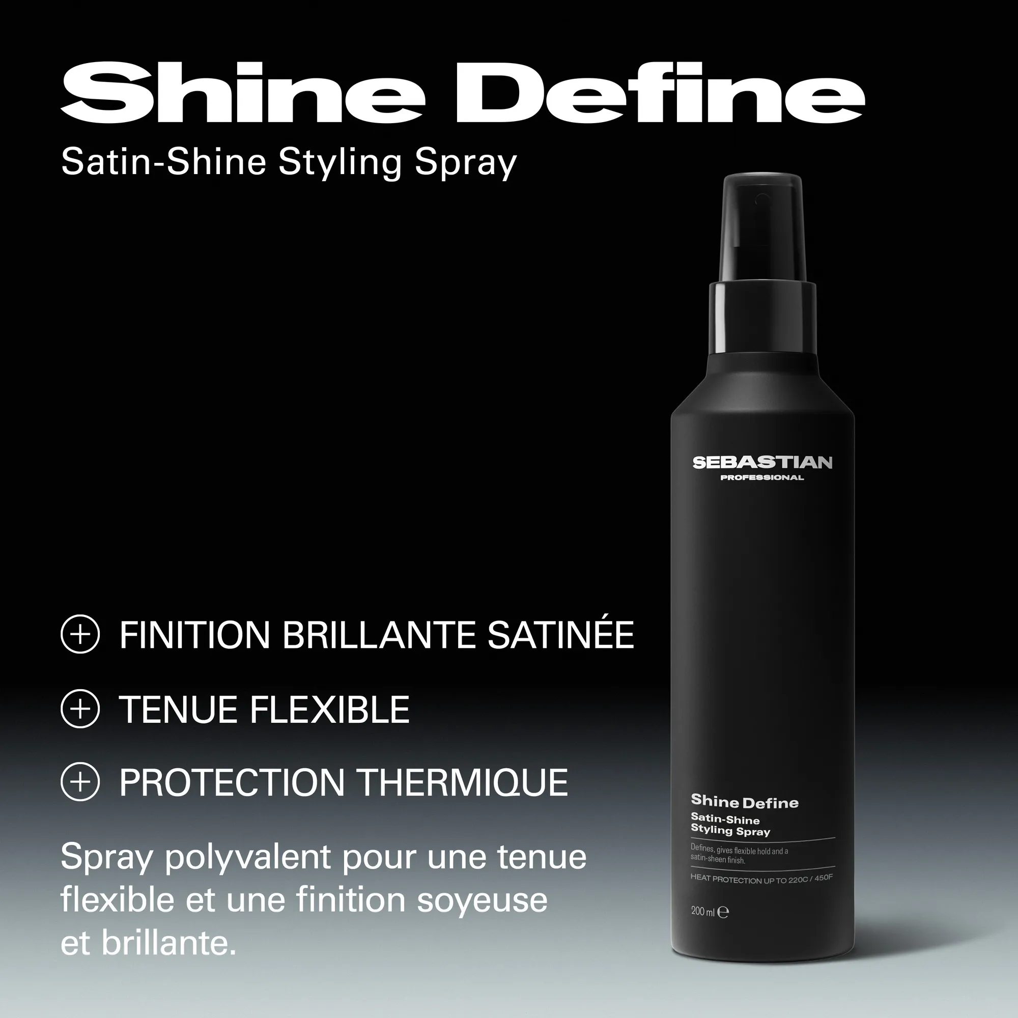 Sebastian Shine Define Satin-Shine Spray de coiffage