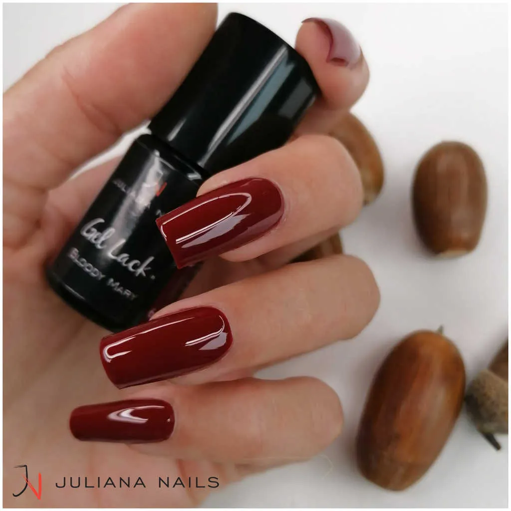 Juliana Nails Gel Lack teintes rouges