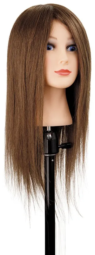 Tête d’entraînement Xanitalia extra-longue cheveux longueur 45/50 cm