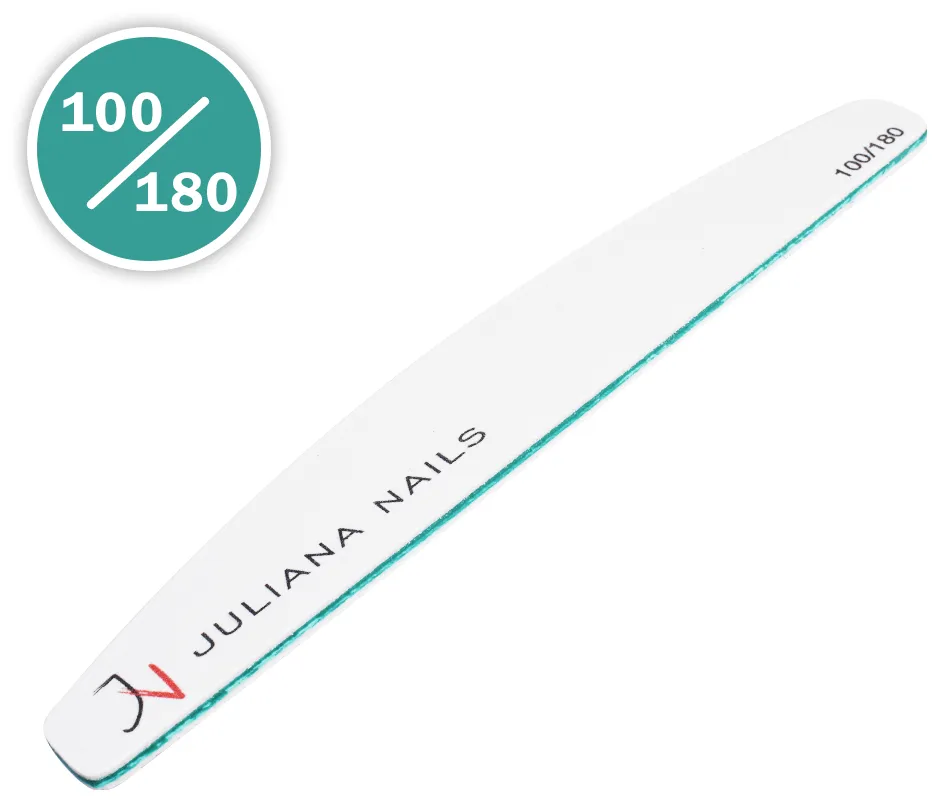 Juliana Nails Lime professionnelle Demi-lune 100/180 - Noir