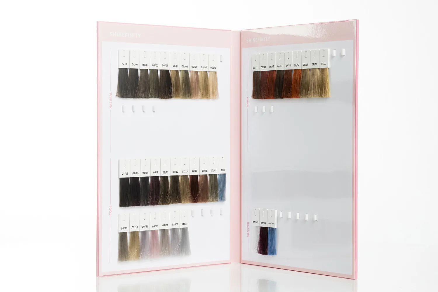 Wella Shinefinity carte des couleurs
