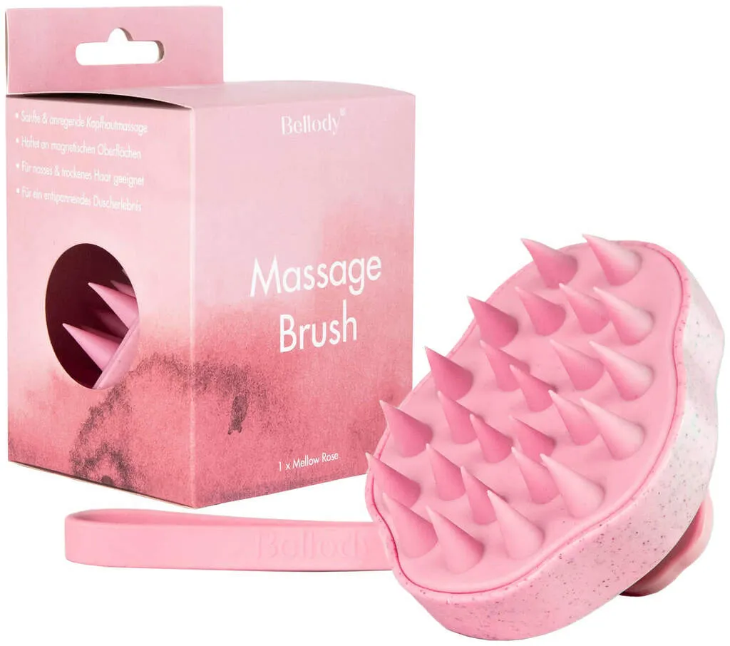 Bellody Massage Brush - Bordeaux Red
