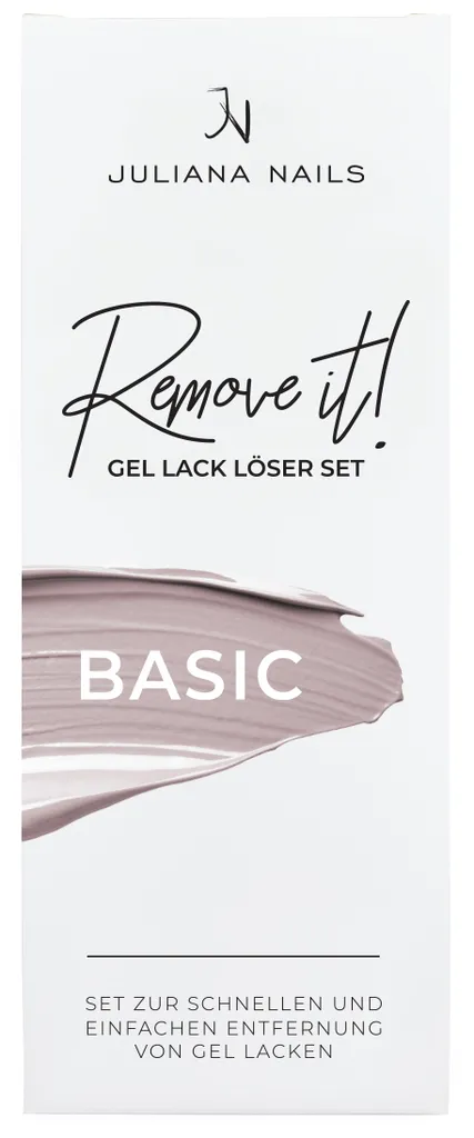Juliana Nails Gel Lack Set pour enlever le vernis - Basic