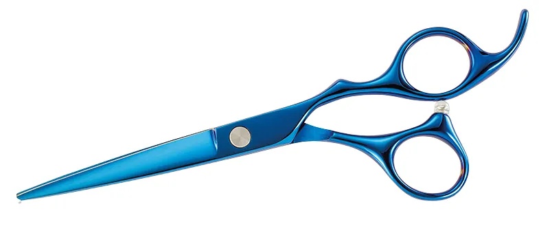 Xanitalia Lameo Stage Pro Set de ciseaux Offset Bleu 6"