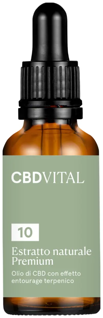 CBD VITAL Huile de CBD Extrait naturel PREMIUM 10% - 10 ml