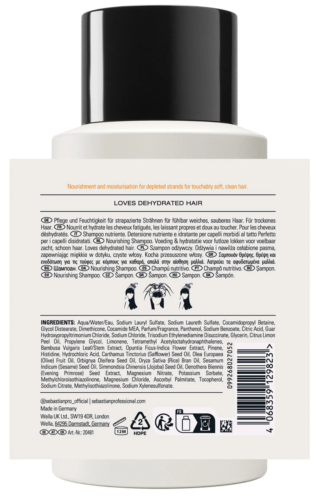 Sebastian Potion 9 Shampoo nourrissant