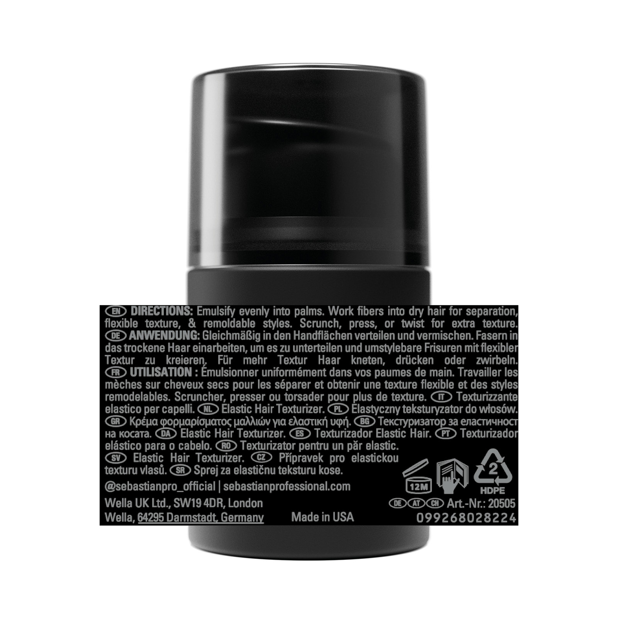 Sebastian Microweb Fiber Texturiseur pour cheveux élastiques