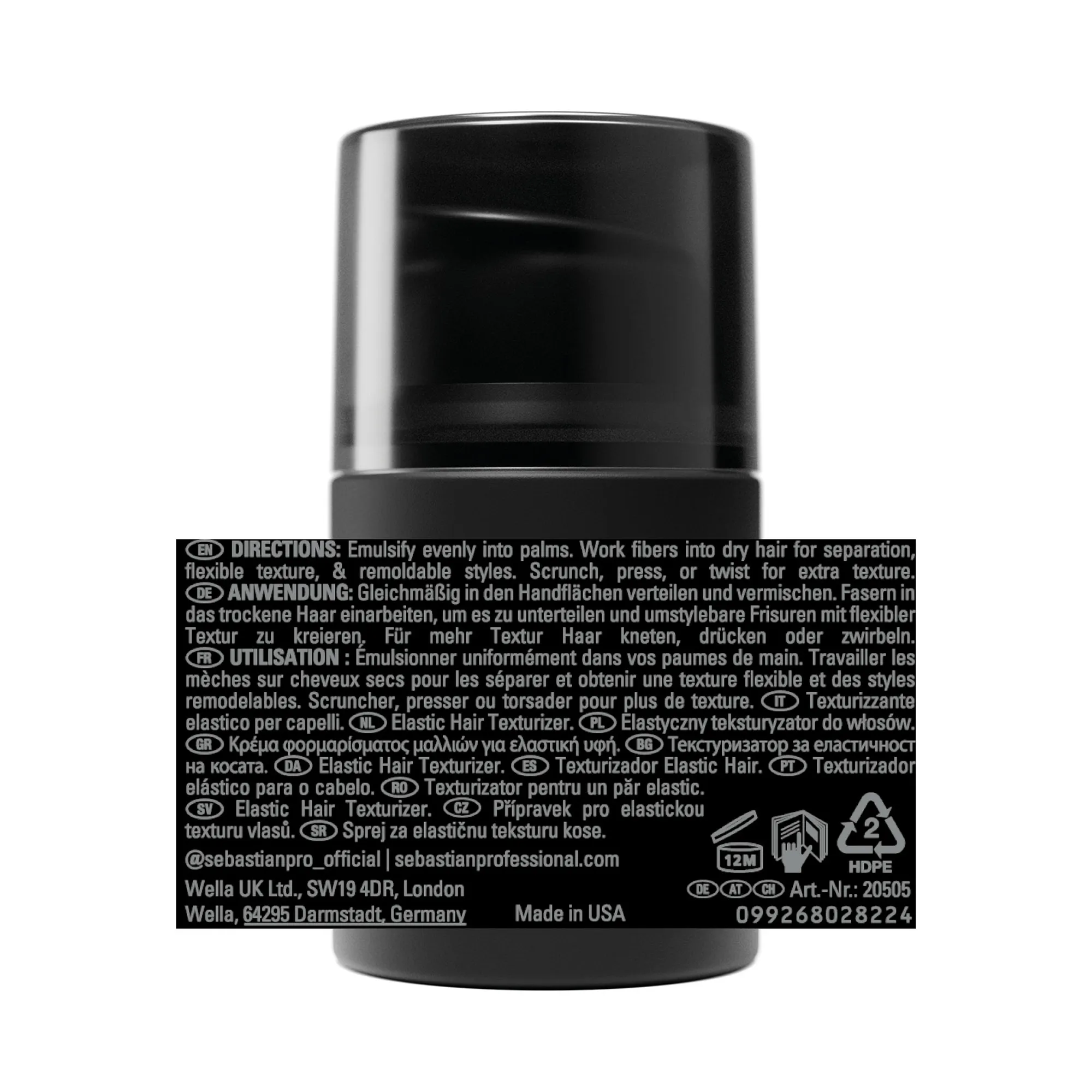 Sebastian Microweb Fiber Texturiseur pour cheveux élastiques