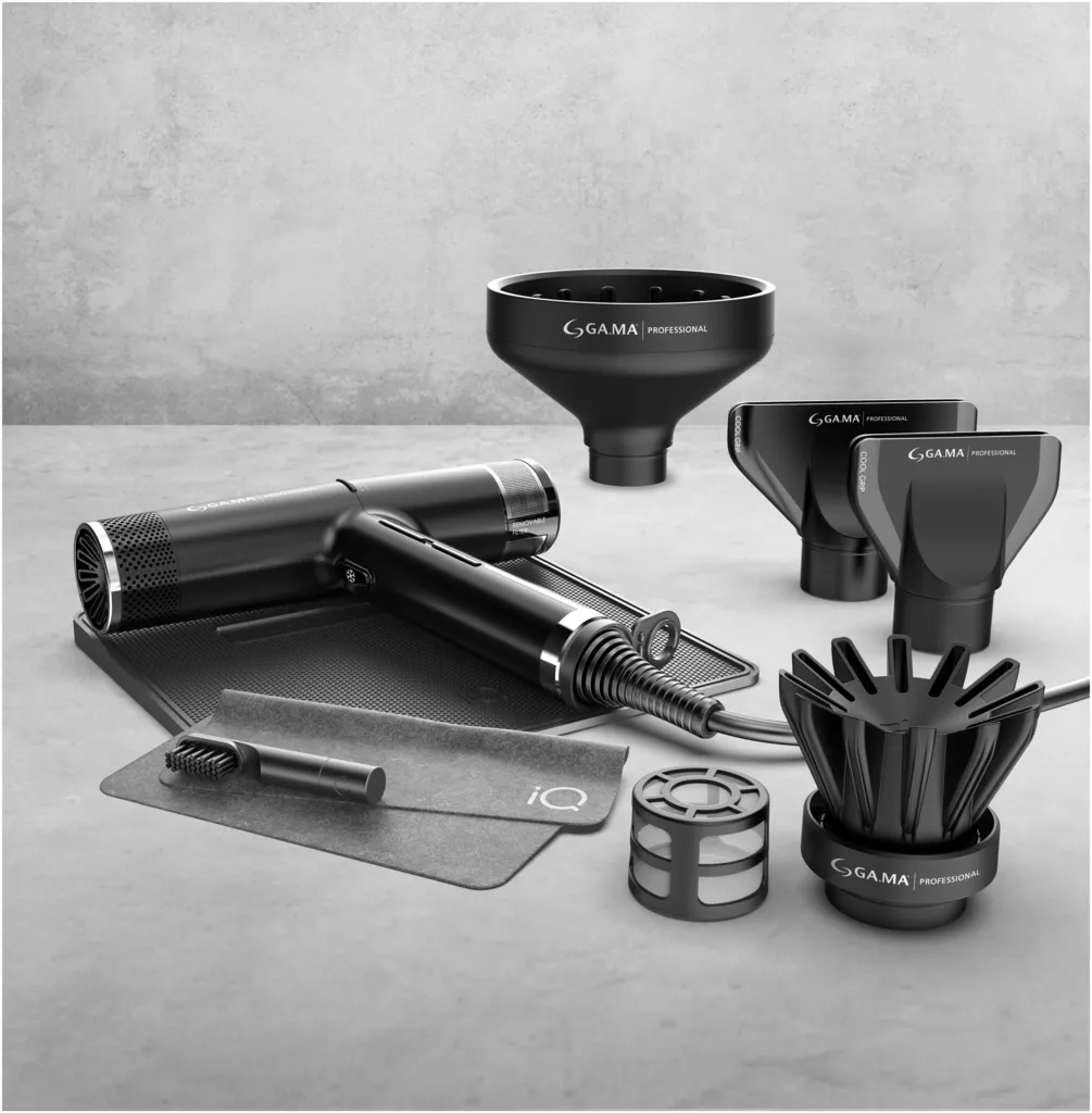 GA.MA iQ-2 Perfetto sèche-cheveux - Noir