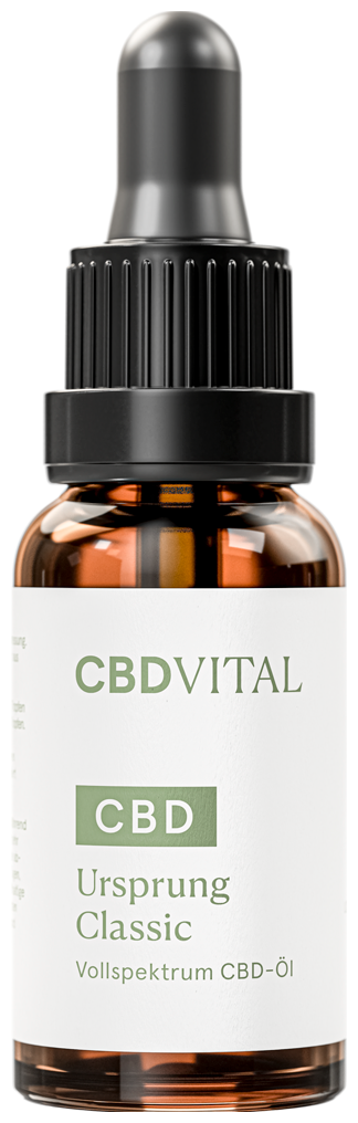 CBD VITAL Huile de CBD à Spectre Complet ORIGINE Classique