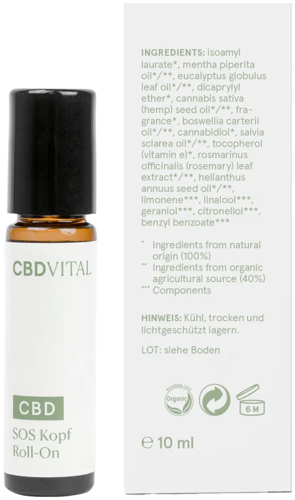 CBD VITAL SOS Tête Roll-On