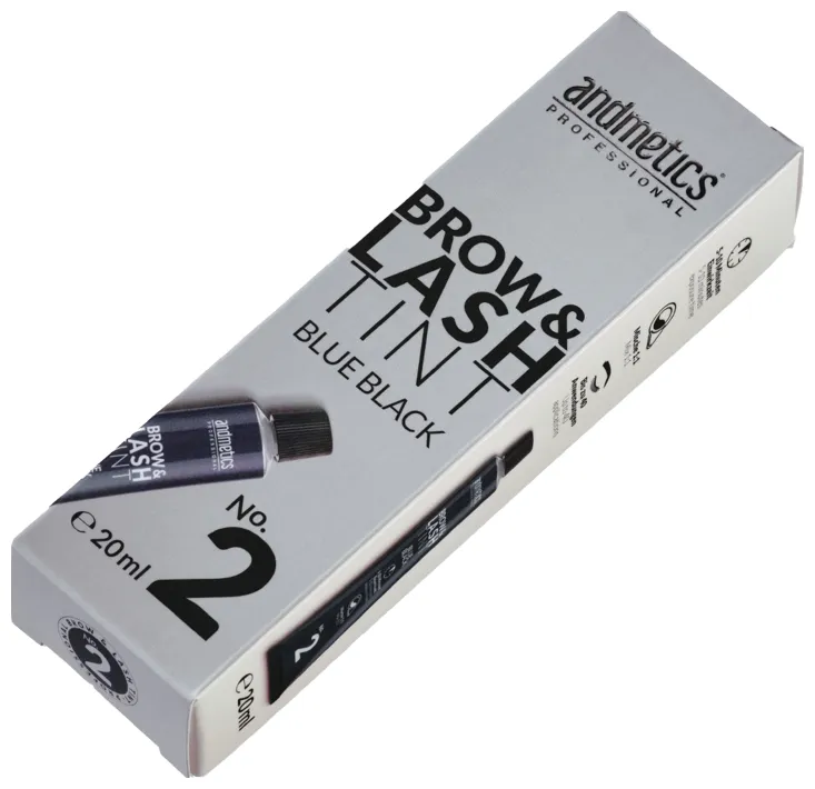 andmetics professional Teinture Cils & Sourcils - Noir