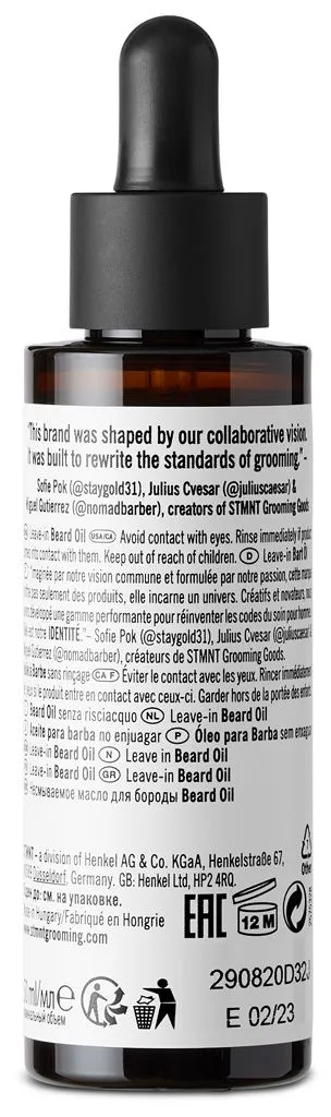 STMNT Grooming Goods Huile à Barbe