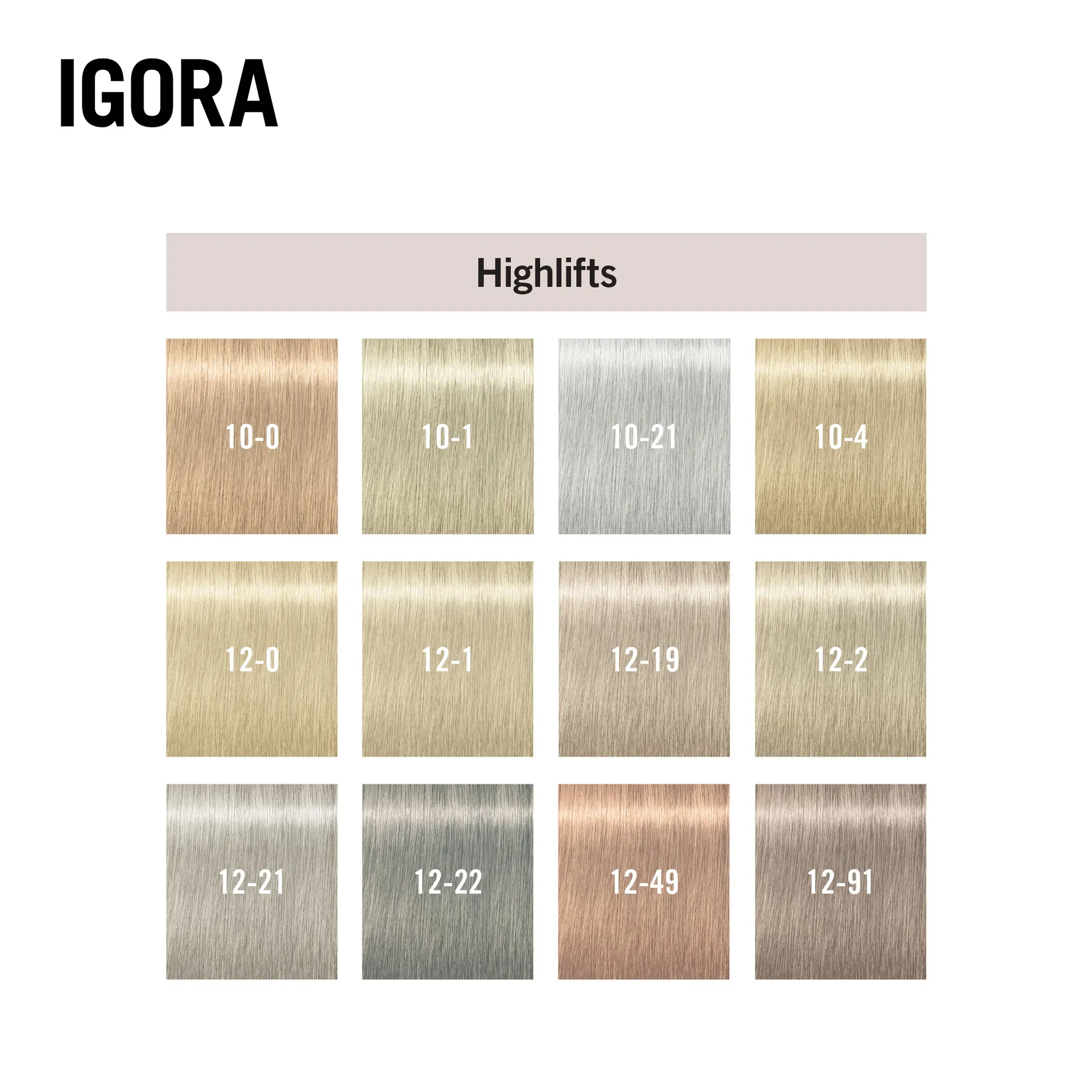 Schwarzkopf Igora Royal Highlifts - 12-2 Super-éclaircissant fumé