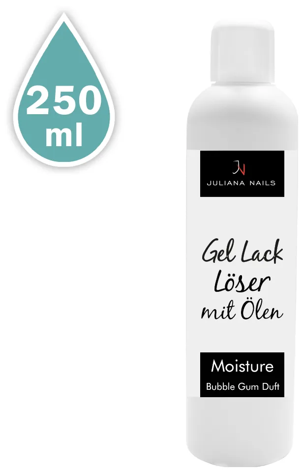 Juliana Nails Gel Lack Dissolvant avec huiles - Hydratation - 100 ml
