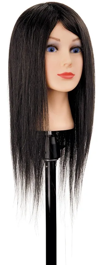 Tête d’entraînement Xanitalia extra-longue cheveux longueur 45/50 cm