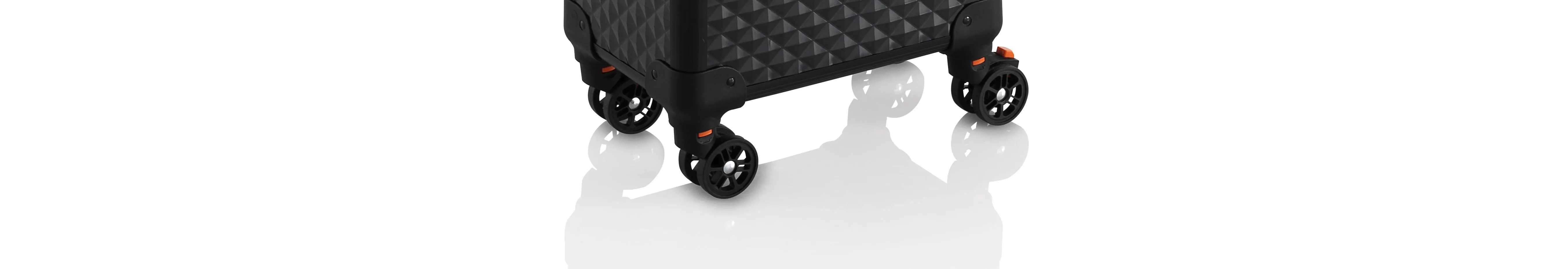 Nica Valise Trolley Rigide Rose