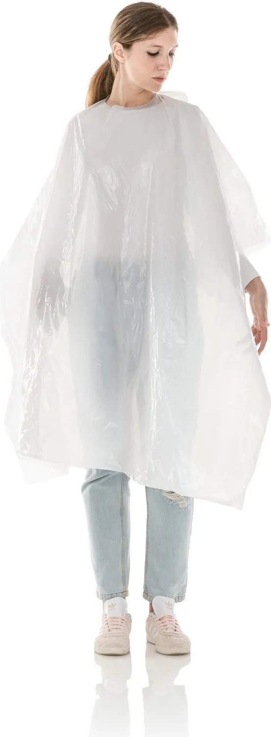 Xanitalia Cape de coiffeur jetable transparent 20 pcs.