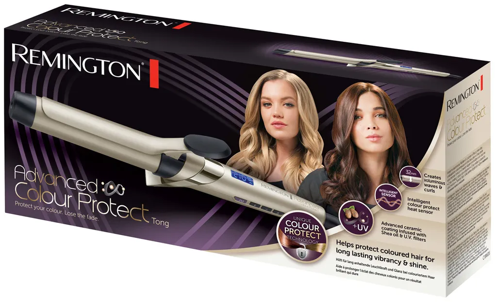 Remington Advanced Colour Protect Fer à boucler 32mm CI8605