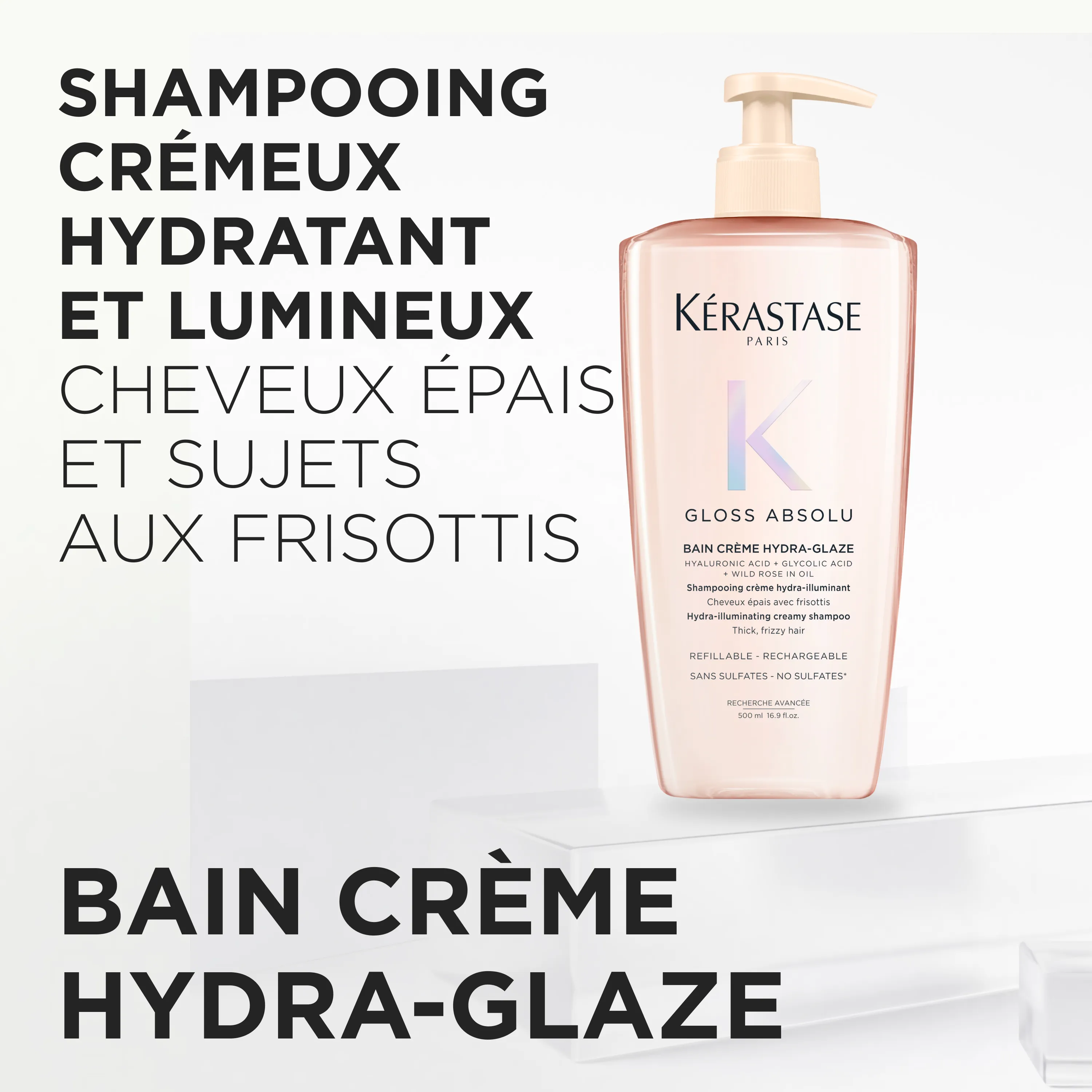 Kérastase Gloss Absolu Bain Crème Hydra Glaze Shampooing