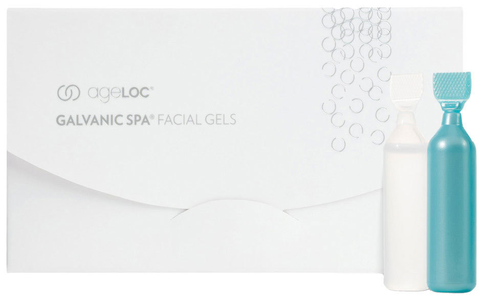 Nu Skin ageLOC Galvanic Spa Facial Gels pour appareil anti-âge - 4 Ampoules
