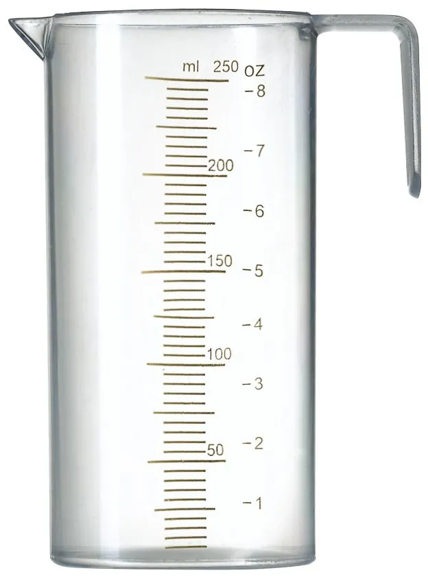 Comair Verre doseur 250ml transparent