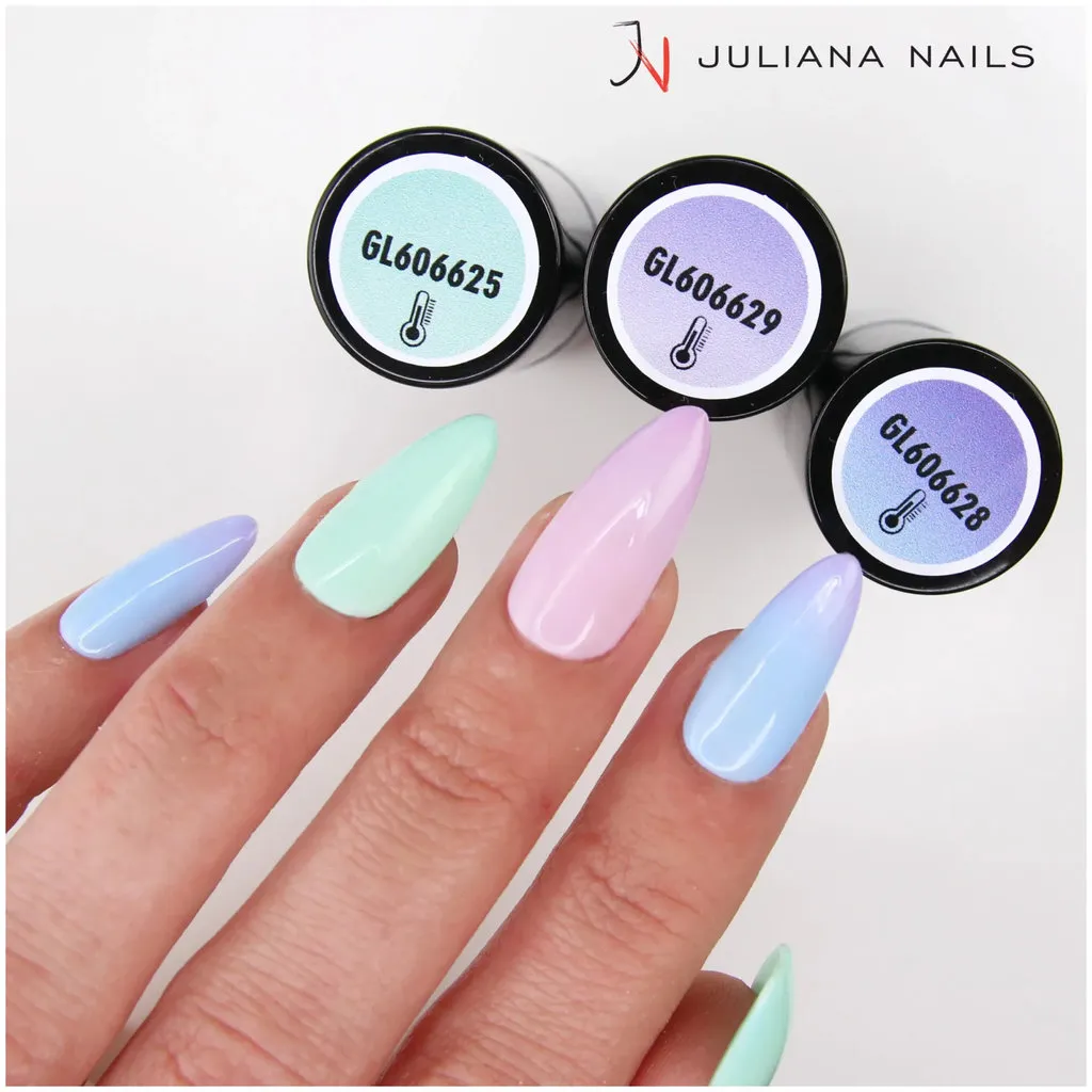 Juliana Nails Gel Lack Effet thermique - Thermo Peach or Pink
