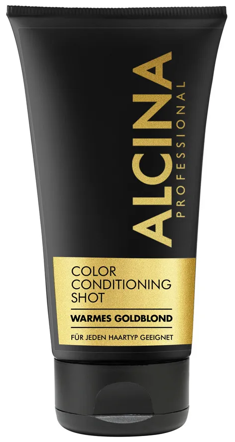 Alcina Color Conditioning Shot Après-shampooing colorant - blond doré chaud