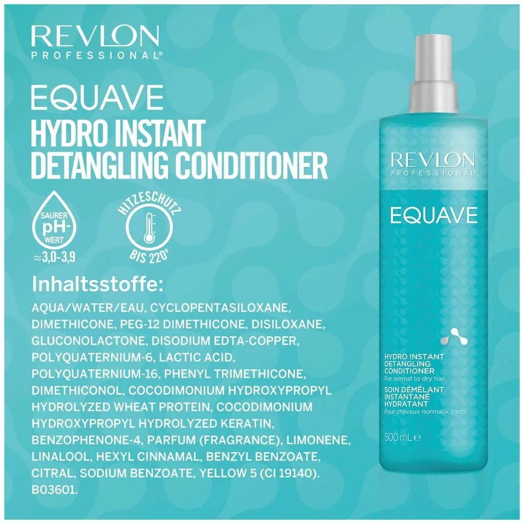 Revlon Professional Equave Instant Hydro Nutritive Detangling Conditioner pour cheveux secs