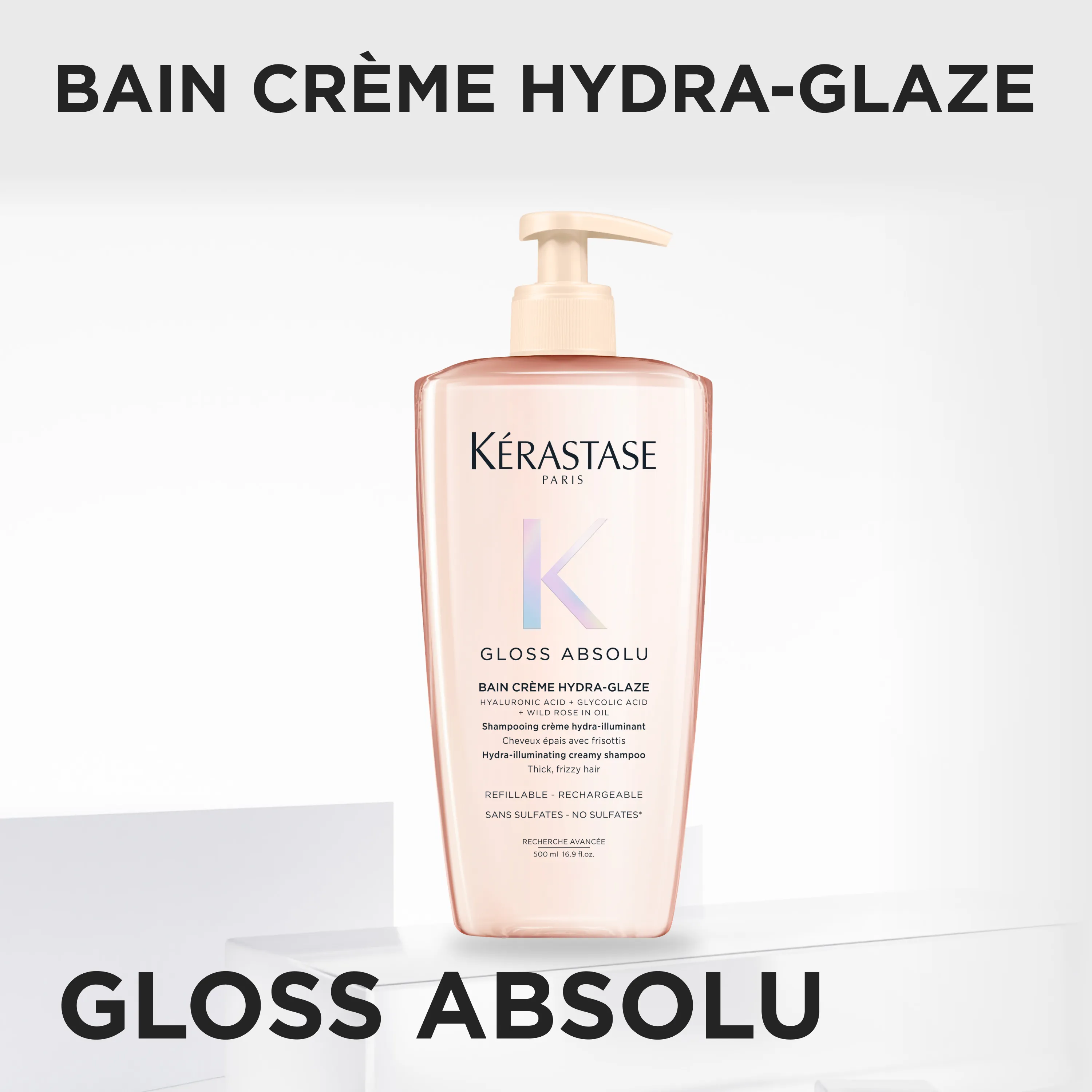 Kérastase Gloss Absolu Bain Crème Hydra Glaze Shampooing