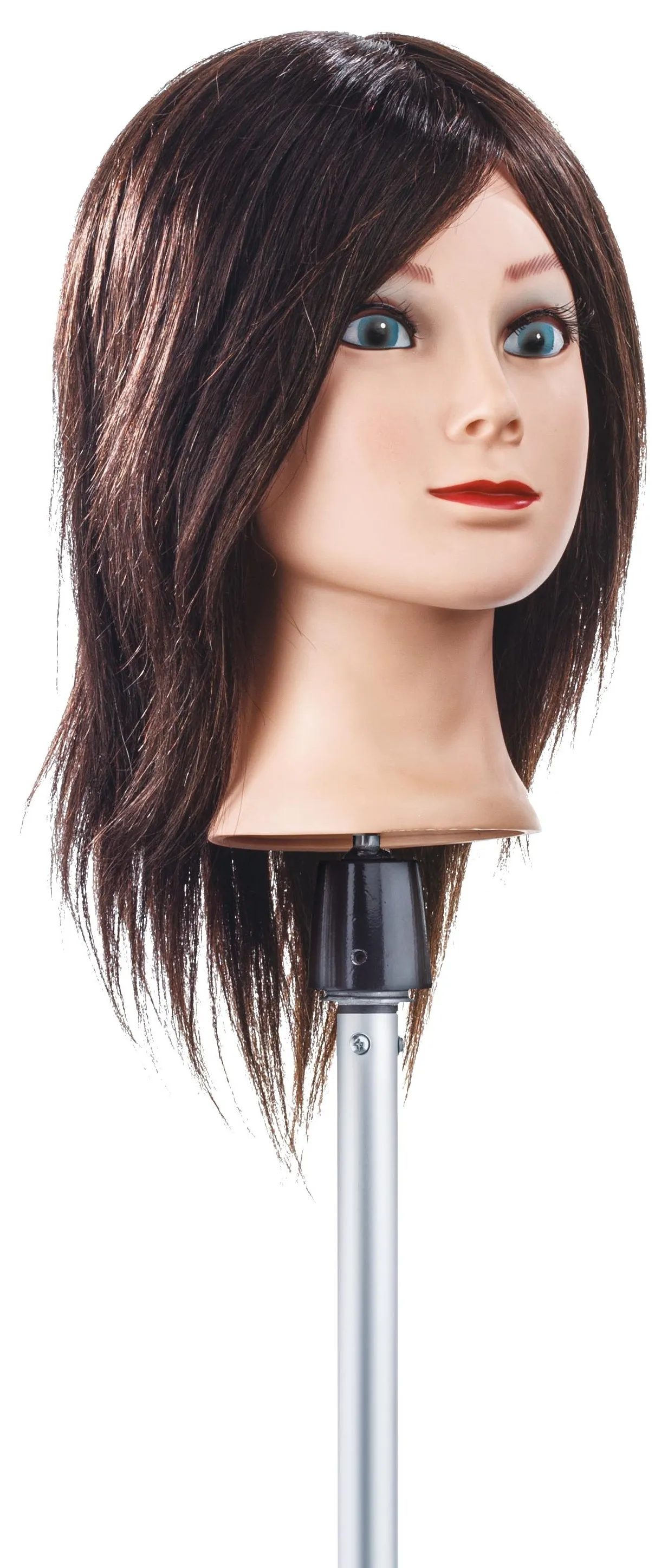 Cheveux Moyens-Courts Tête D’Apprentissage Longueur: 30 Cm Couleur 4