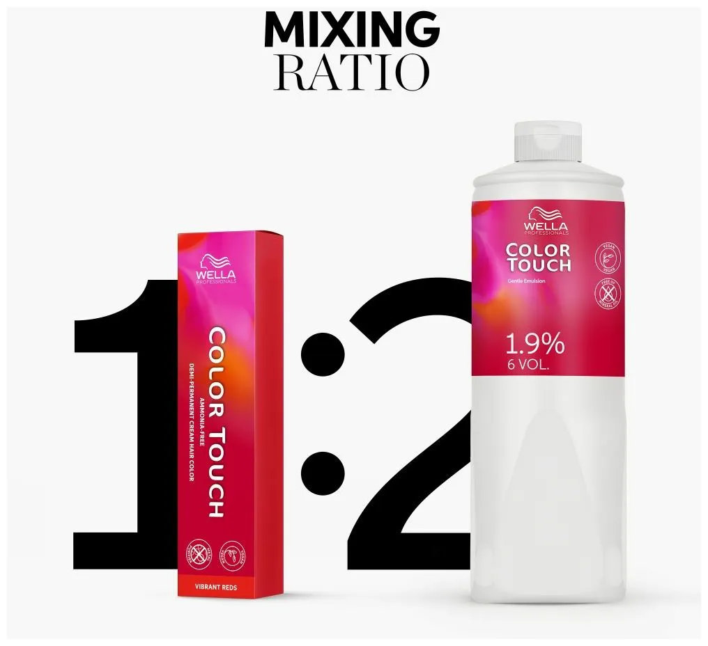 Wella Color Touch Vibrant Reds 60ml - 5/4 Châtain clair cuivré