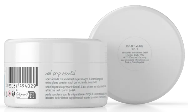 Alessandro Striplac Prep & Shine Pads