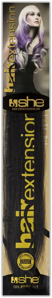 SHE Bonding Extensions Couleur Noir 1b