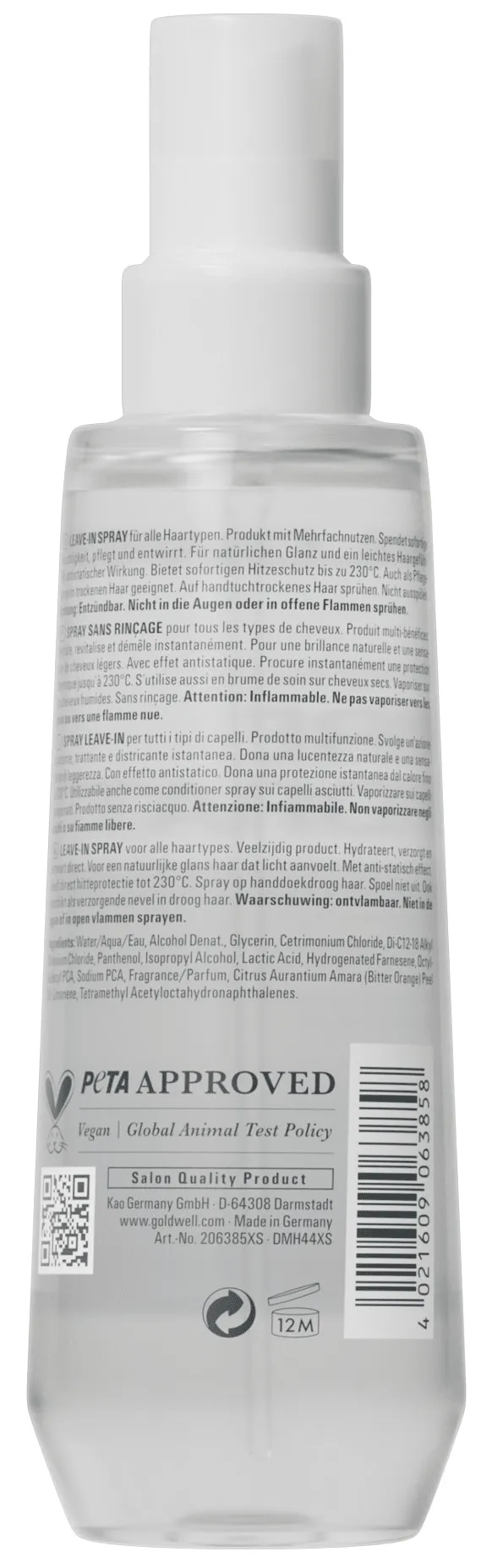 Goldwell Dualsenses Pure Hydration Spray Hydratant 5-en-1