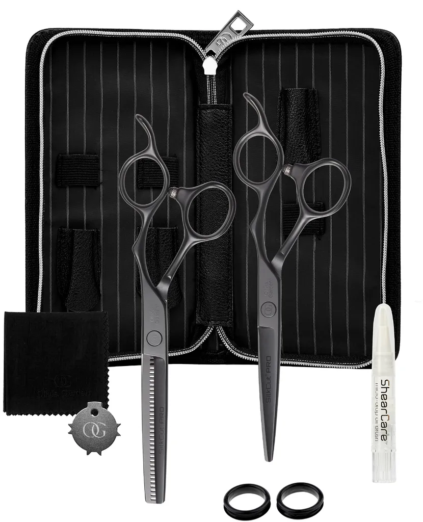 Olivia Garden set SilkCut PRO Noir mat