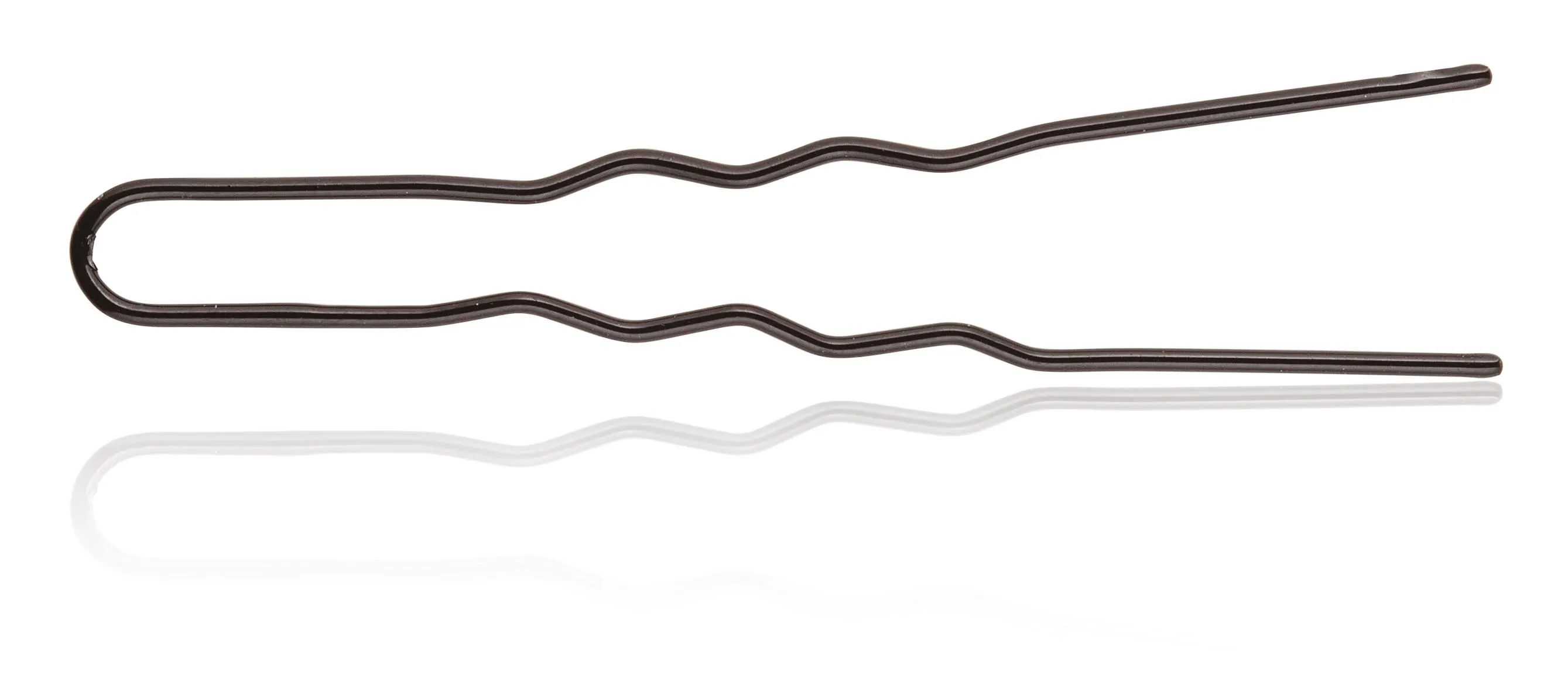 Record Tecno Épingles Ondulé Noir Cm 7,5 Box 250 G